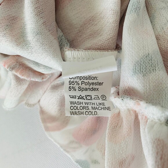 Shein Pumpkin Dress Baby Girl 3-6 Months White Orange Long Sleeve Ruffle Holiday - Picture 8 of 9